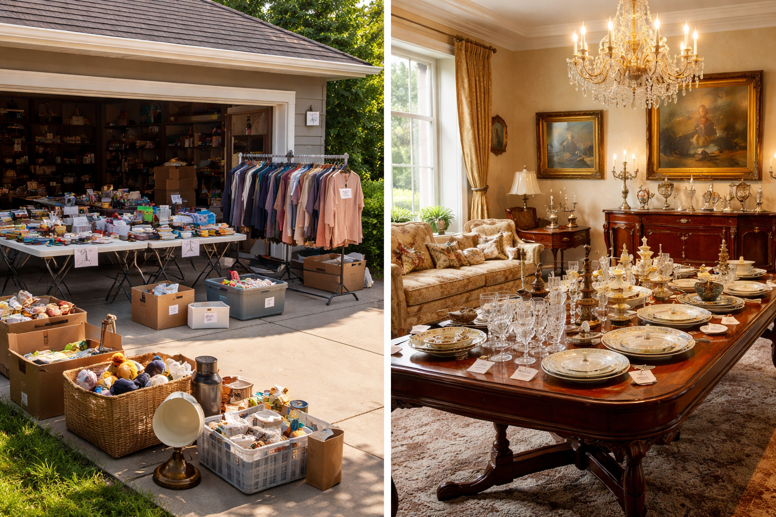 Estate Sale vs. Garage Sale: What's the Difference?