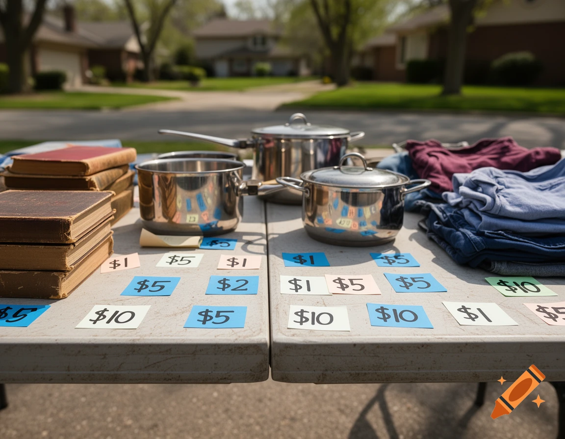 Garage Sale Pricing Guide: What to Charge for Everything